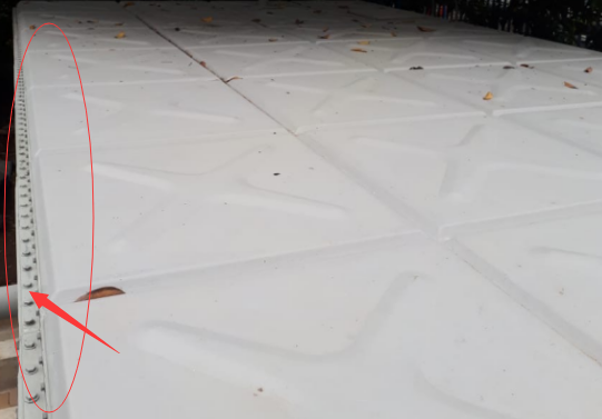 Different Cover(Top Panel) of Stainless Steel Water Tank