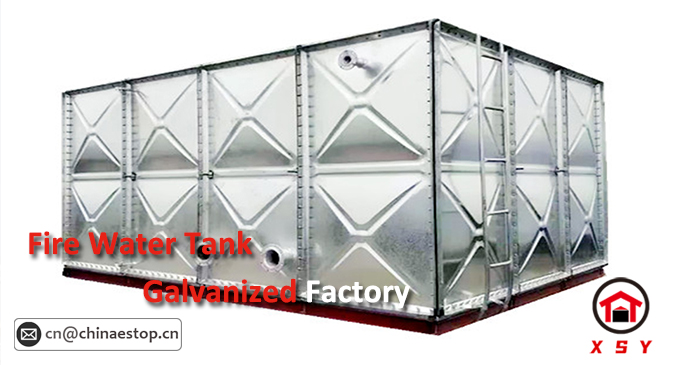 Fire Water Tank Galvanized Factory