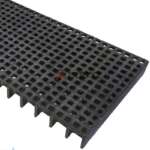 Fiberglass micro mesh with grit surface