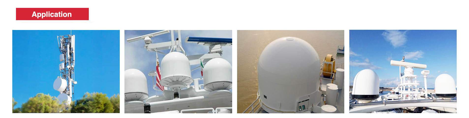 Application of Fiberglass FRP Antenna Radome