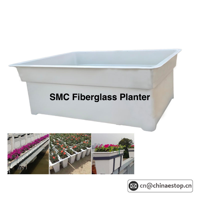 SMC Fiberglass Planter