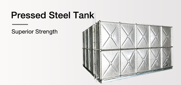 Pressed Steel Water Tank