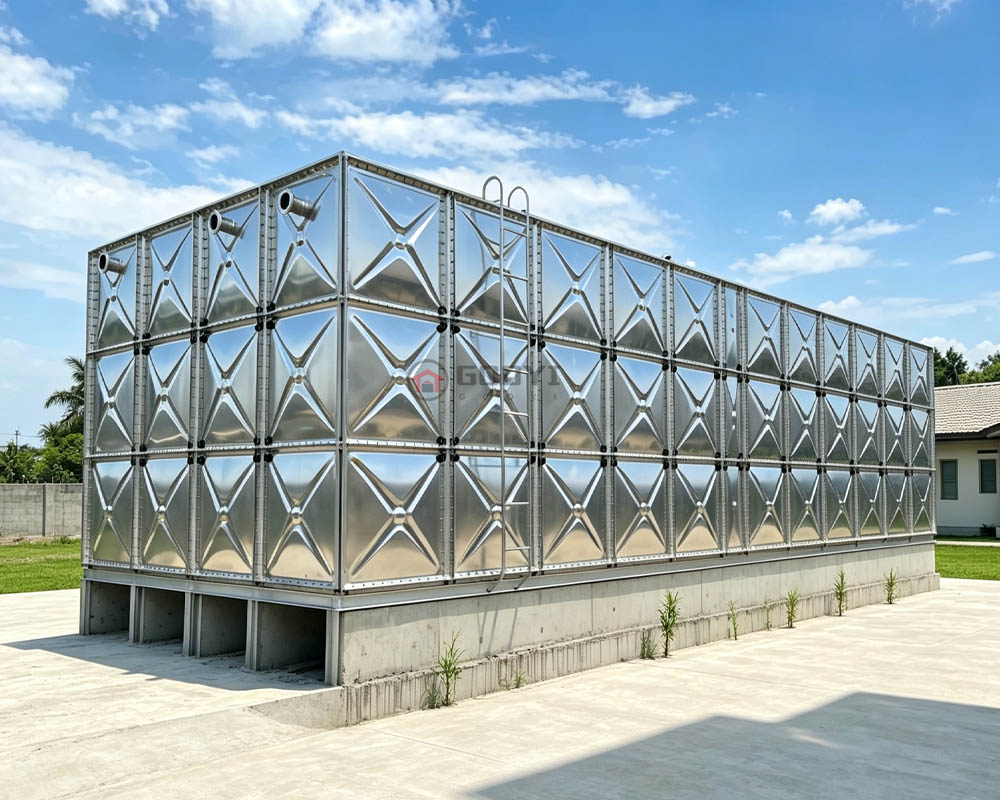 Pressed Steel Water Tanks