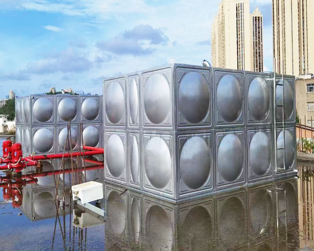 Modular Stainless Steel Water Tanks