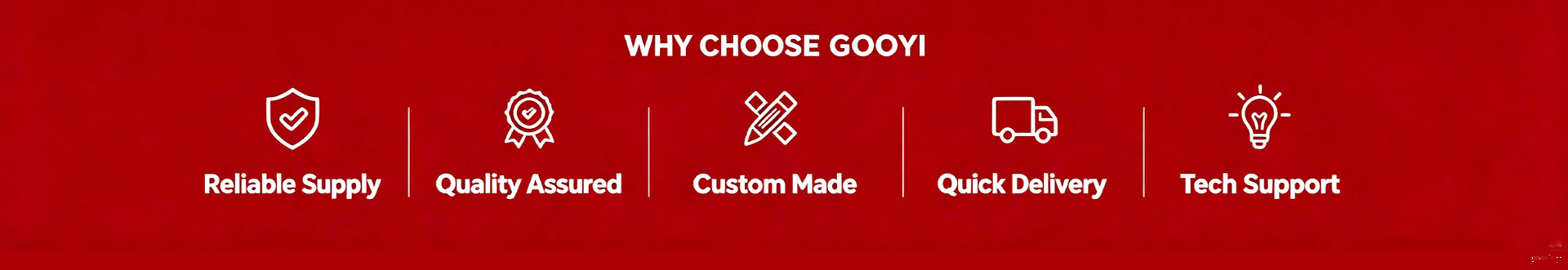 WHY CHOOSE US GOOYI